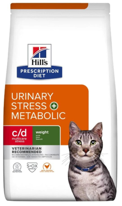 Сухой корм для кошек Hill's Prescription Diet c/d Multicare Stress+Metabolic (1.5 кг)