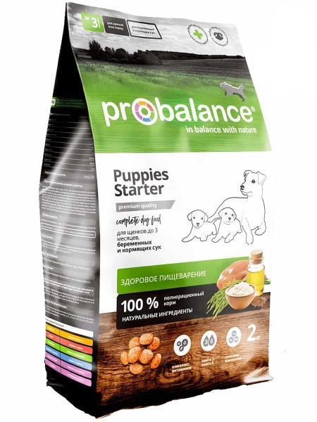 Сухой корм для щенков ProBalance Dog Starter (2 кг)