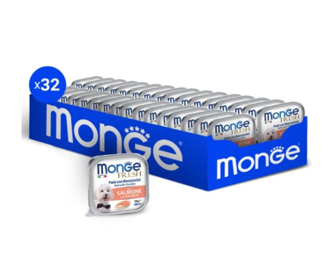 Паштет для собак Monge Fresh Dog Adult (лосось) (100 гр.)