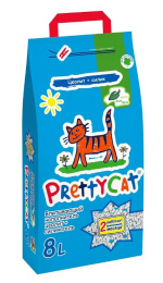 Наполнитель PrettyCat впитывающий глиняный Naturel (алоэ вера)