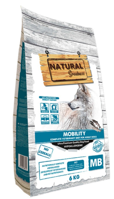 Сухой корм для собак Natural Greatness MOBILITY Vet Diet Adult (лосось) (6 кг)