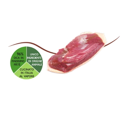 Паштет для собак Unica Natura MONO MINI (гусятина) (150 гр)