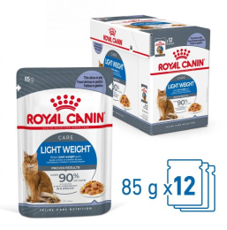 Влажный корм для кошек Royal Canin Light Weight Care (желе)