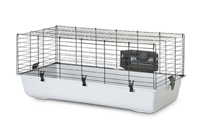 Клетка для кроликов SAVIC Ambiente 100 (100 см x 50 см x 43 см, серый)