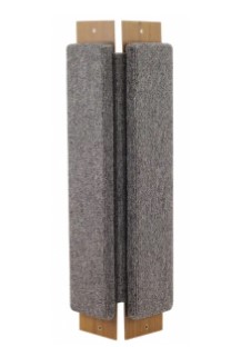 Когтеточка из ковролина угловая Gamma (200 х 60 х 530 мм)