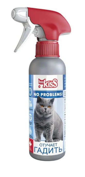 Спрей для кошек Ms.Kiss  Отучает гадить (200 мл.)