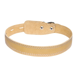 Ошейник кожаный одинарный Gamma 