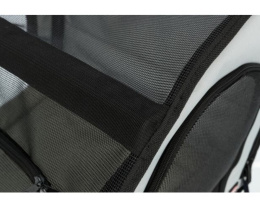 TRIXIE Сумка-подстилка автомобильная для собак 44 х 37 х 40 см, серая/черная