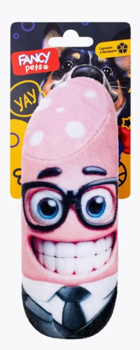 FANCY PETS игрушка для собак Деловая колбаса (15 см)