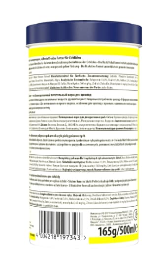 Корм для всех видов цихлид Tetra Cichlid Colour Pellets