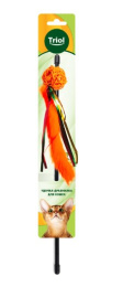 Triol Игрушка-дразнилка для кошек Шарик с хвостиком, 180/450мм