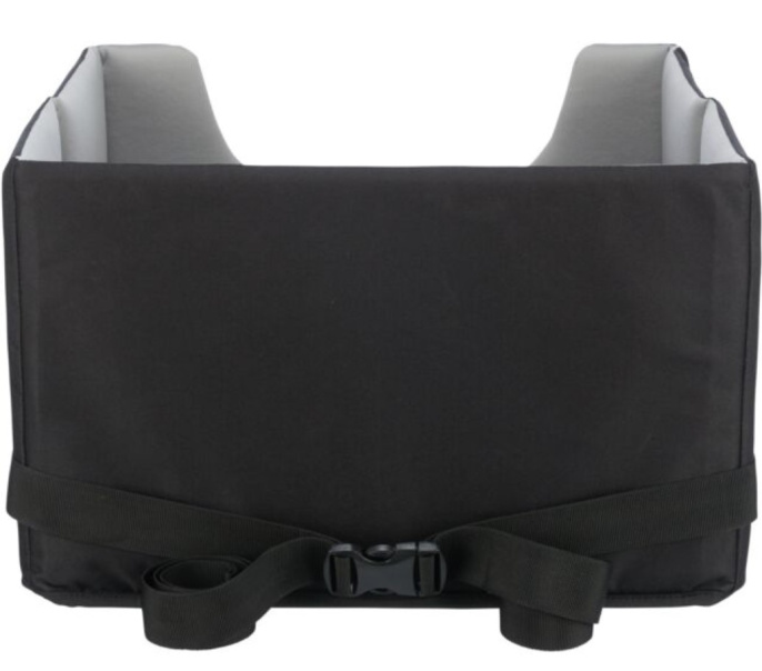 TRIXIE Автомобильная сумка-подстилка для собак 45x28x40 см, черный/серый