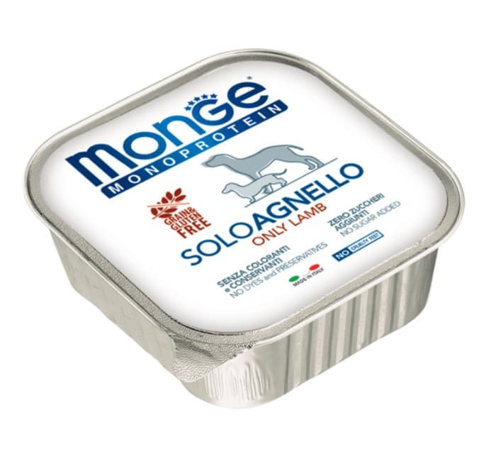 Паштет для собак Monge Dog Monoprotein Adult Lamb (ягненок) (150 гр.)