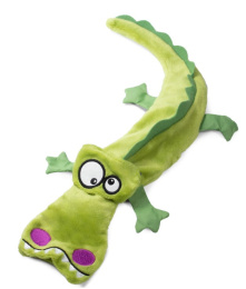 Игрушка для собак GiGwi Plush Friendz Крокодил с 4-мя пищалками
