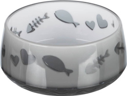 Миска для кошек с прорезиненным дном "TRIXIE" 0.3 л/диам.12 см (24420)