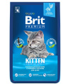 Сухой корм для котят Brit Premium Cat Kitten (курица) (8 кг)