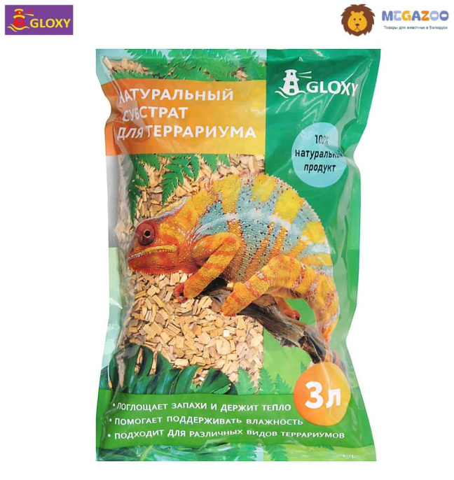 Субстрат GLOXY Щепа дуба 3 л