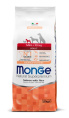 Сухой корм для собак Monge Dog Monoprotein Adult Mini (лосось, рис) (2,5 кг)