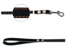 Поводок для собак кожаный Gamma 14*1300 мм