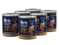 Консервы для собак Brit Premium by Nature Печень и говядина (850 гр.)
