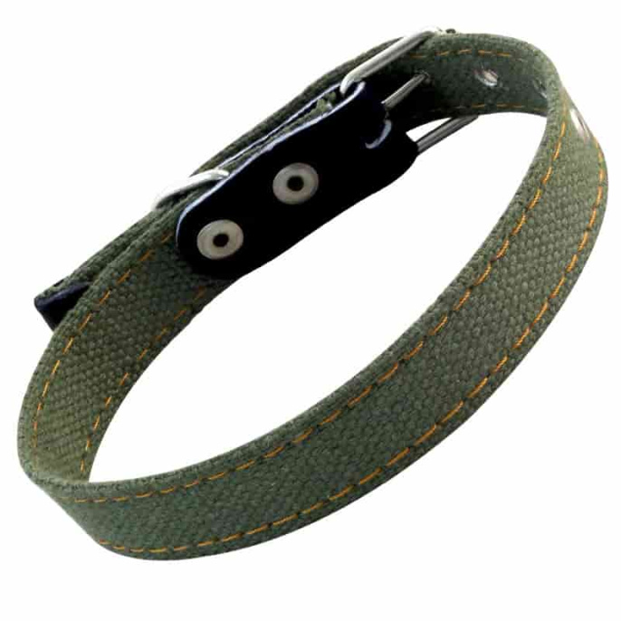 Брезентовый ошейник для собак Gamma (20х450 мм)