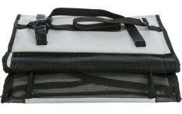 TRIXIE Сумка-подстилка автомобильная для собак 44 х 37 х 40 см, серая/черная