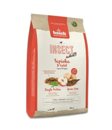 Сухой корм для собак Bosch Insect Adult (тапиока, яблоко)