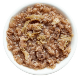 Консервы для щенков Деревенские лакомства "Домашние обеды" филе индейки с желудочками и отруби