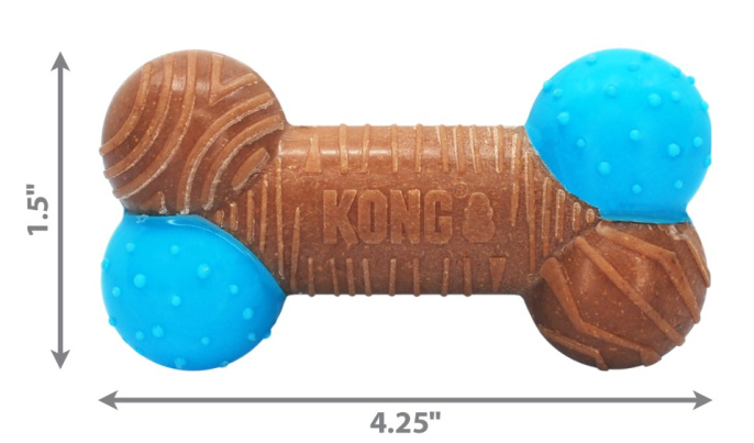 KONG Игрушка для собак CoreStrength Bamboo Bone (L)