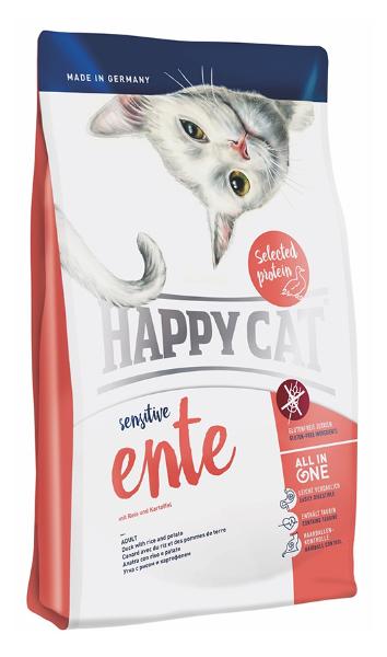 Сухой корм для кошек Happy Cat Sensitive (утка) (1,4 кг)