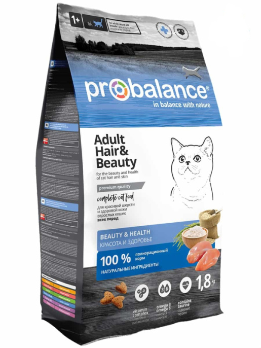 Сухой корм для кошек ProBalance Cat Hair&Beauty (1,8 кг)
