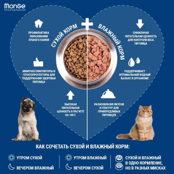 Консервы для кошек Monge Cat Monoprotein (мясные хлопья из мяса буйвола) (80 гр.)