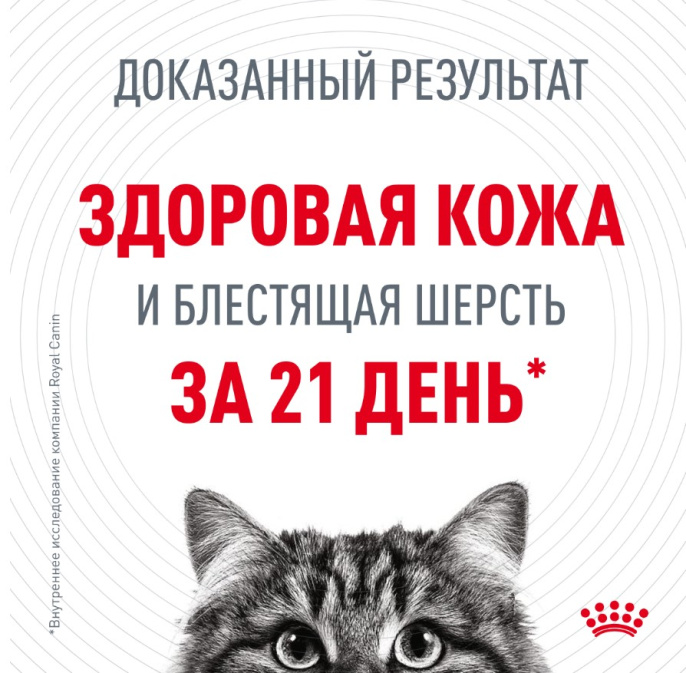 Сухой корм для кошек Royal Canin Hair & Skin Care (2 кг)