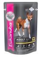 Влажный корм для собак Eukanuba Adult All Breed (курица в соусе)
