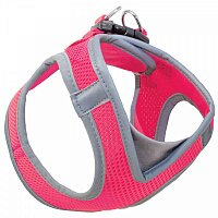 Мягкая шлейка-жилетка для собак Triol (малиновый)