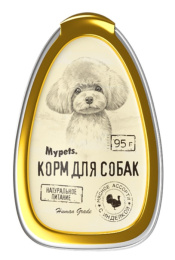 Консервы для собак Mypets Паштет Adult Dog (индейка)