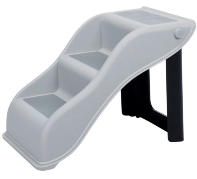 TRIXIE Лестница для собак (светло-серый) (34х39х54 cм)