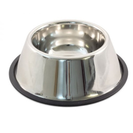 Миска металлическая на резинке TRIOL 1508