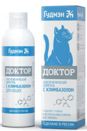 Гудмэн Шампунь с климбазолом для кошек "Доктор"
