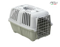 Переноска для животных PRATIKO METAL светло-зеленая (55x36x36h см)