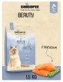 Сухой корм для кошек Chicopee CNL BEAUTY (лосось) (15 кг)