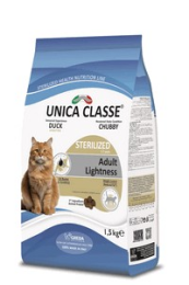 Сухой корм для кошек Unica Classe Adult Sterilized Lightness (Утка)