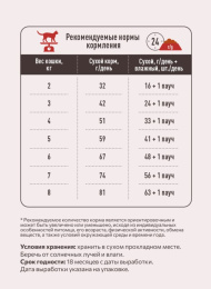 Сухой корм для кошек Sirius Adult Cat (мясной рацион) 