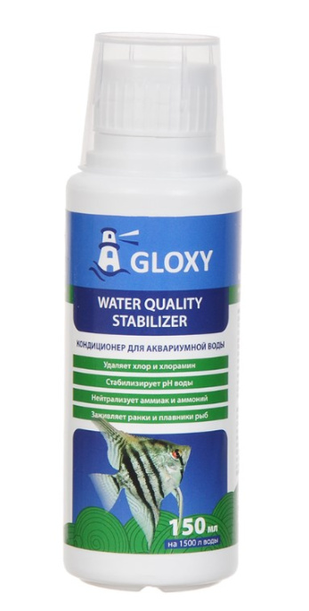 Кондиционер для подготовки воды Gloxy Water Quality Stabilizer (50 мл на 500 л)