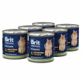 Консервы для кошек Brit Premium Cat Sterilised (перепелка, яблоки) (200 гр.)