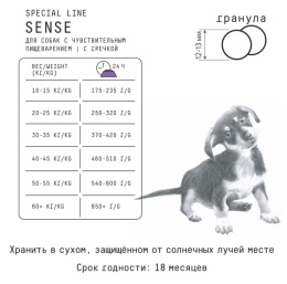 Сухой корм для собак AJO Special Line Sense Adult Dog