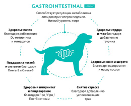 Сухой корм для собак Grandorf Vet Dog Gastrointestinal  Low Fat (индейка)