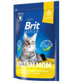 Сухой корм для кошек Brit Premium Cat Salmon (лосось) (400 гр.)
