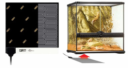 Коврик для рептилий с обогревом 4 Вт 10x12.5 см (PT2015)