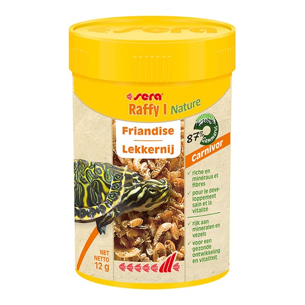Корм-деликатес для водных черепах SERA Raffy I с гаммарусом 100 мл (12 г) 1740